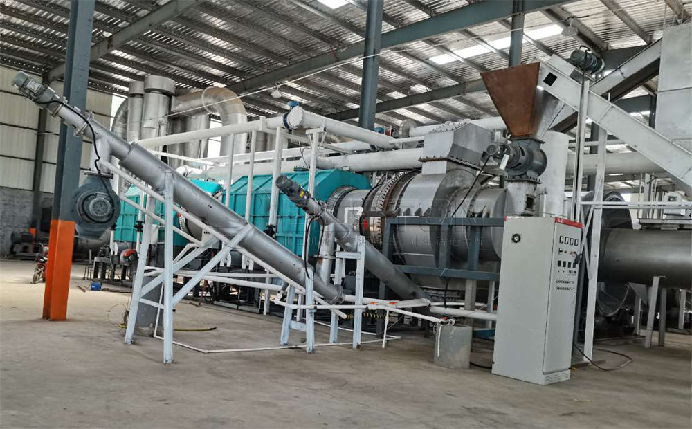 連續(xù)式碳化爐中的碳化過(guò)程是如何進(jìn)行的？